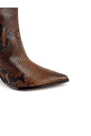Uriel snake print leather high boot ROBERTO FESTA | URIELCOFFEE